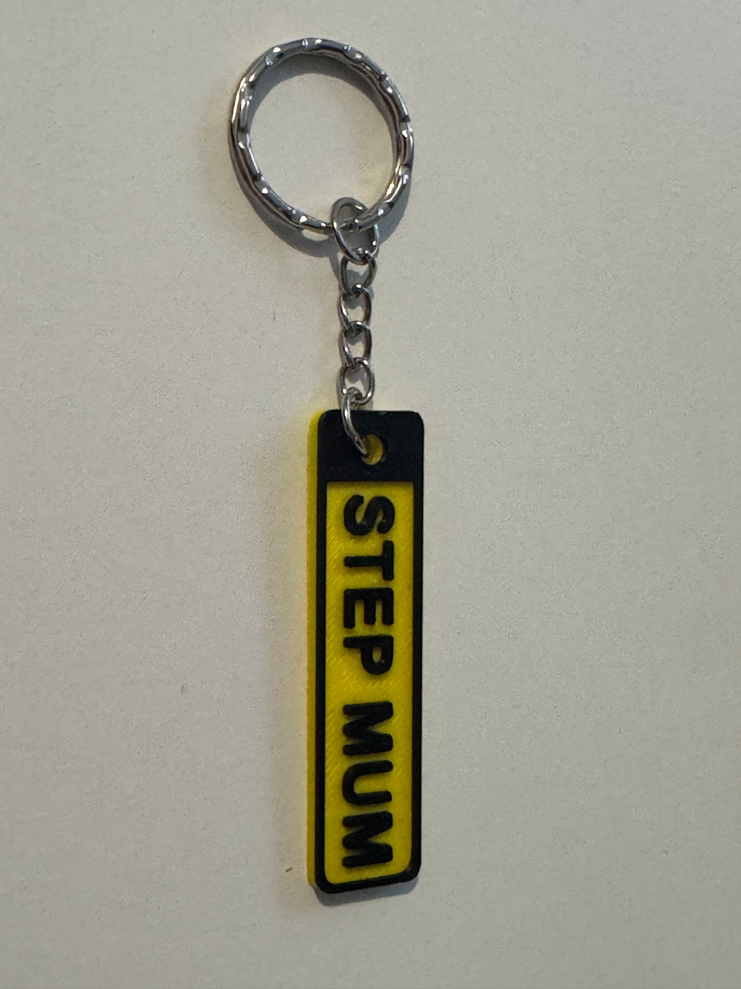 3D Printed Key-ring STEP MUM