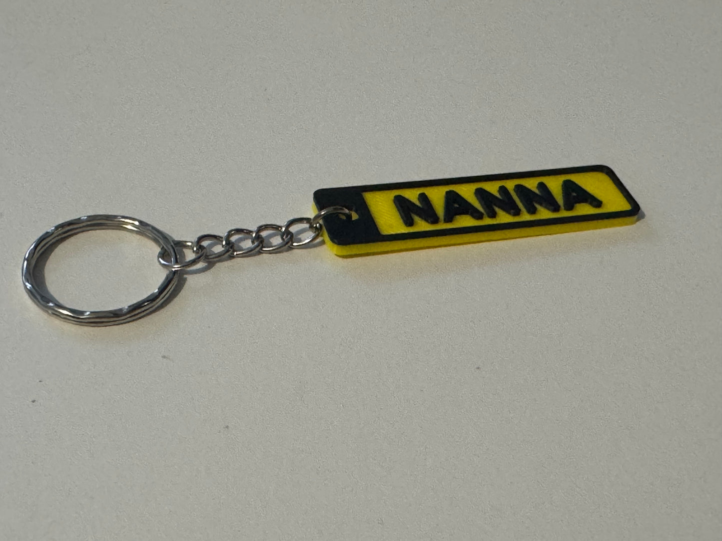 3D Printed Key-ring  NANNA