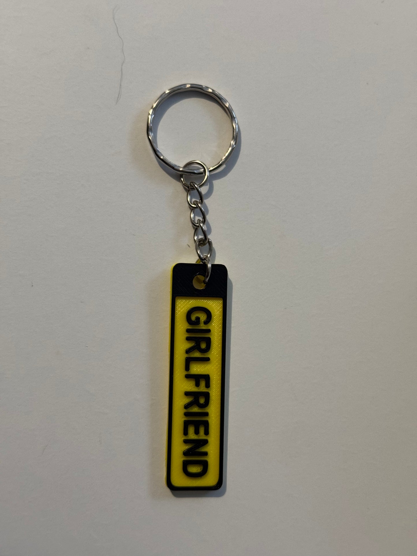 3D Printed Key-ring GIRLFRIEND