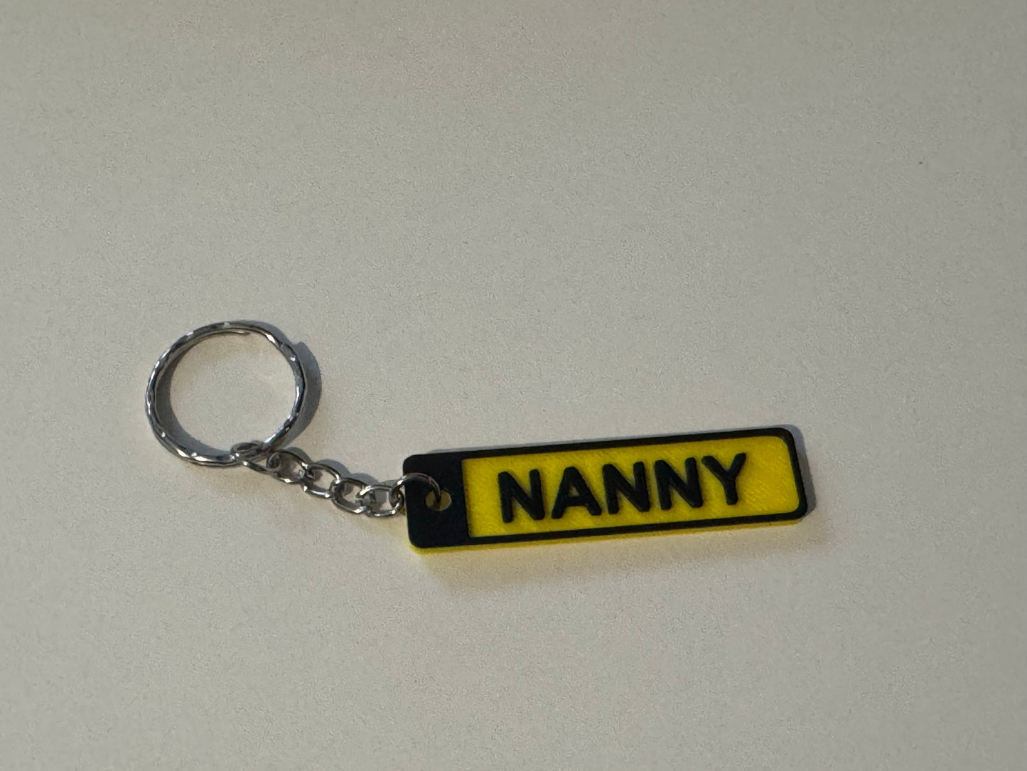 3D Printed Key-ring  NANNY