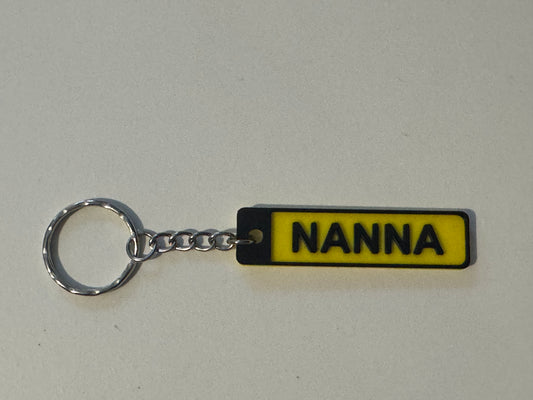 3D Printed Key-ring  NANNA