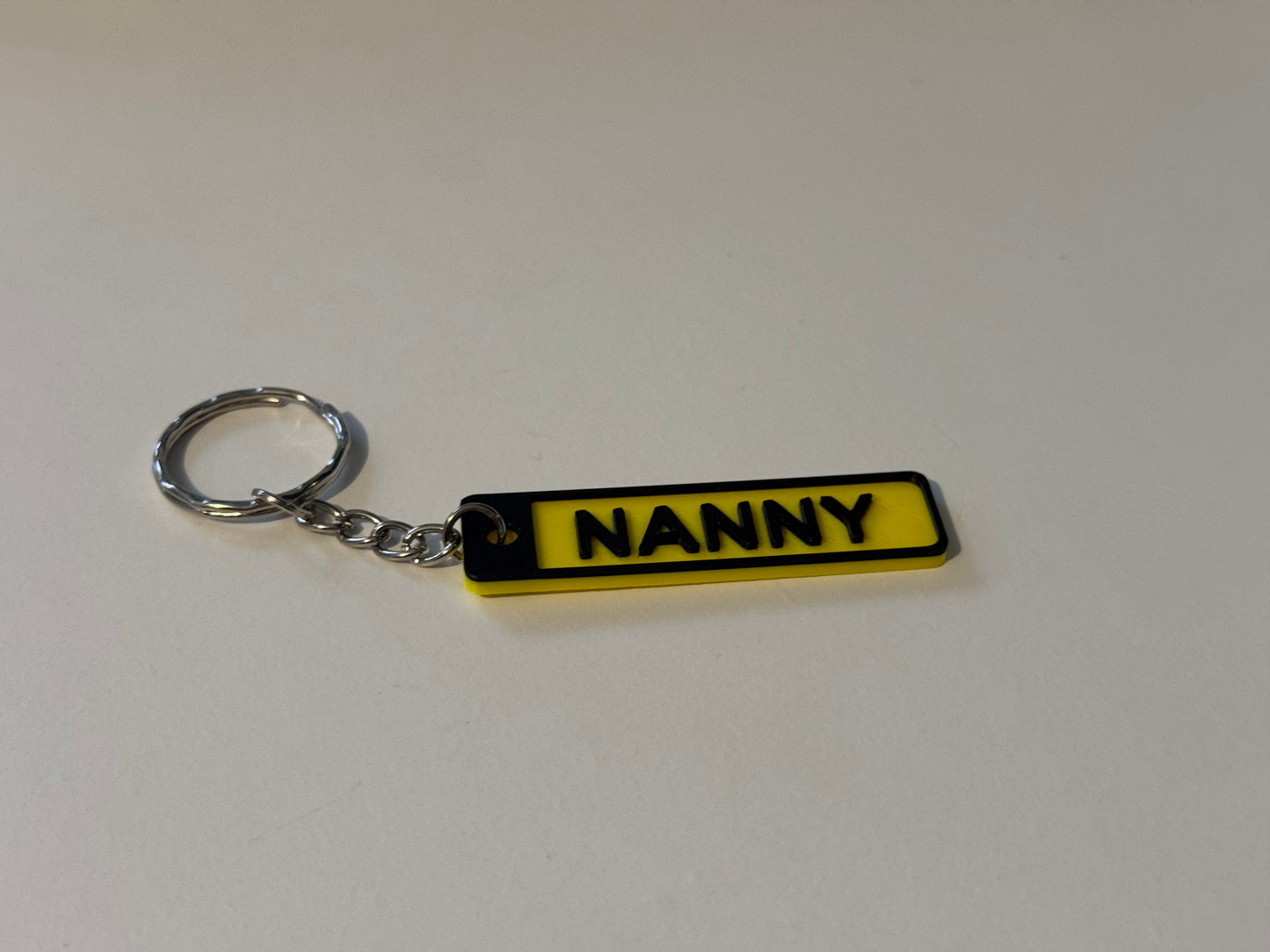 3D Printed Key-ring  NANNY