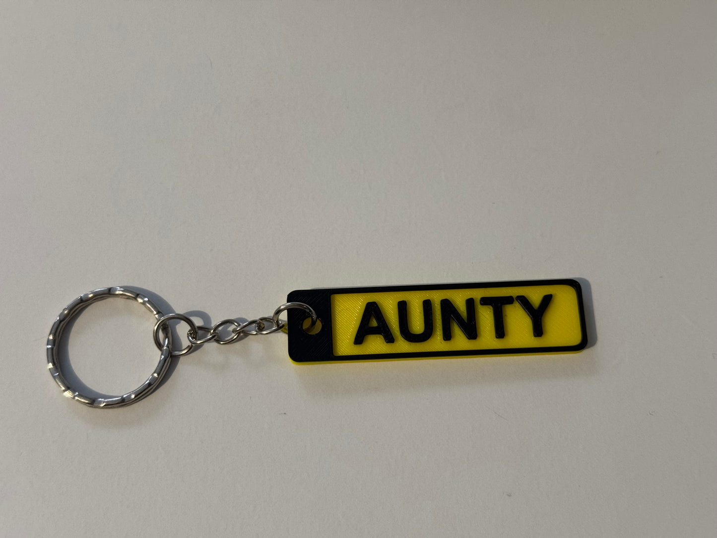 3D Printed Key-ring AUNTY