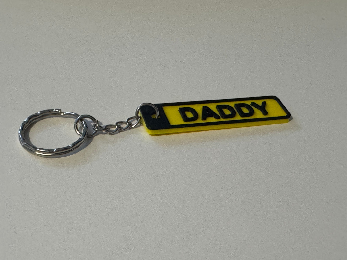 3D Printed Key-ring DADDY