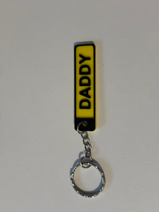 3D Printed Key-ring DADDY