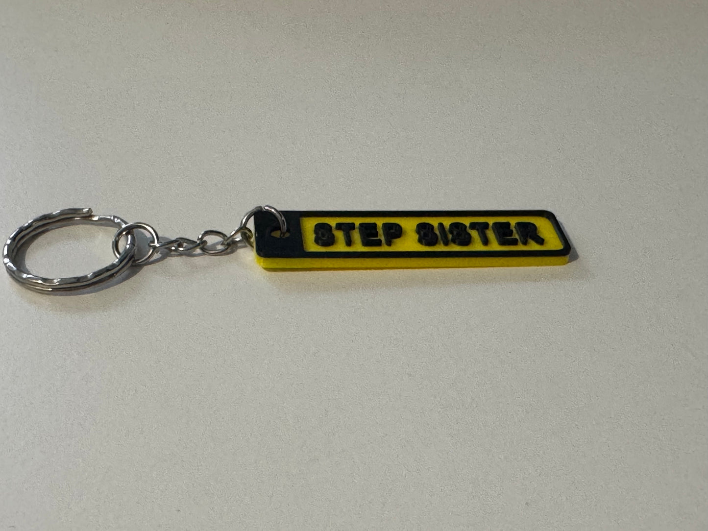 3D Printed Key-ring STEP SISTER