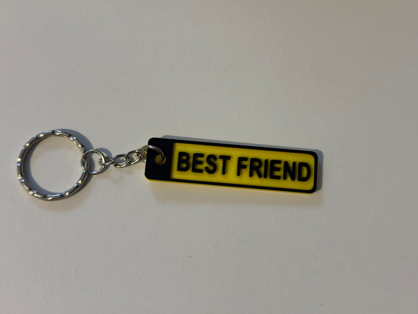 3D Printed Key-ring BEST FRIEND