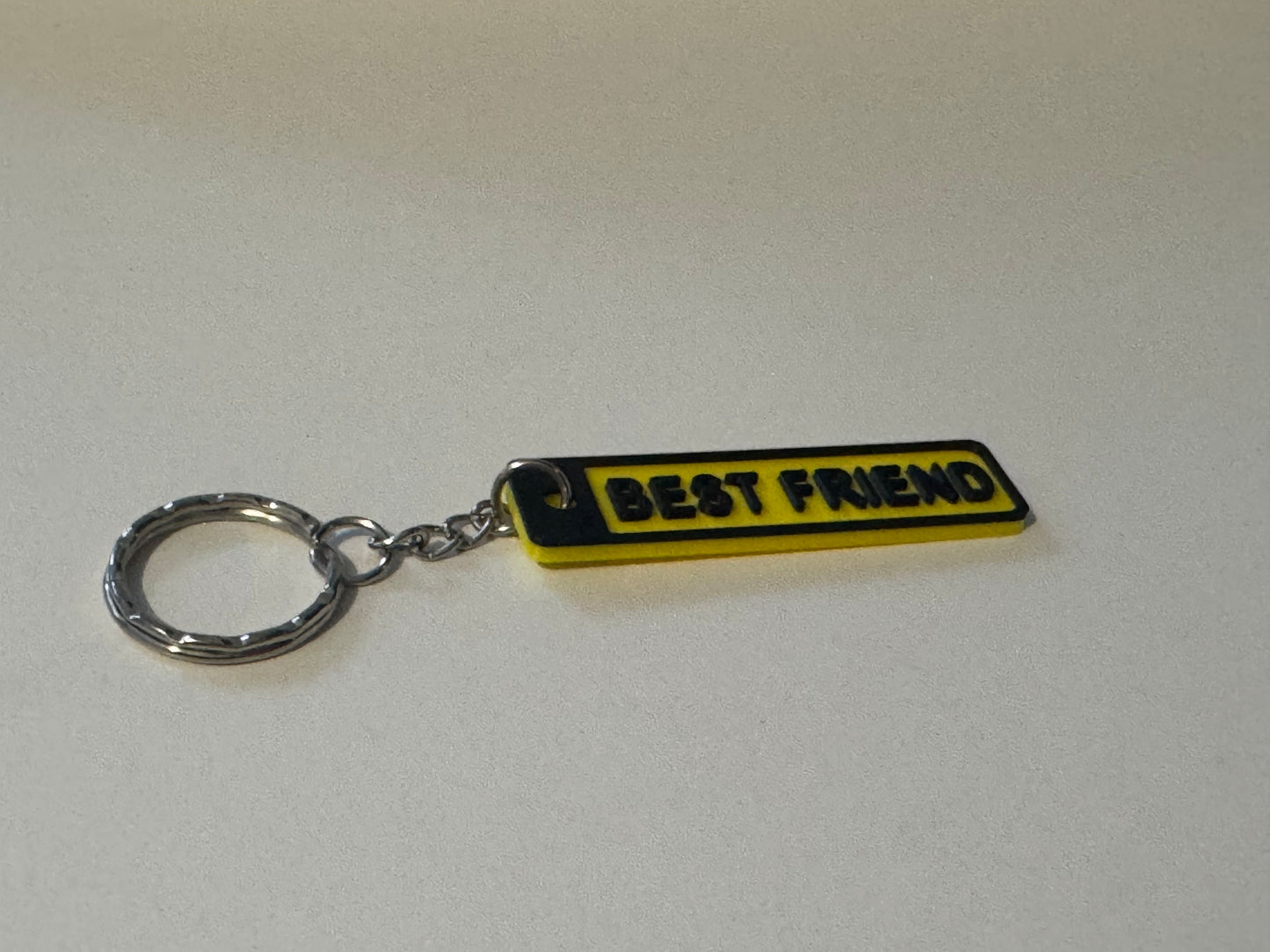 3D Printed Key-ring BEST FRIEND