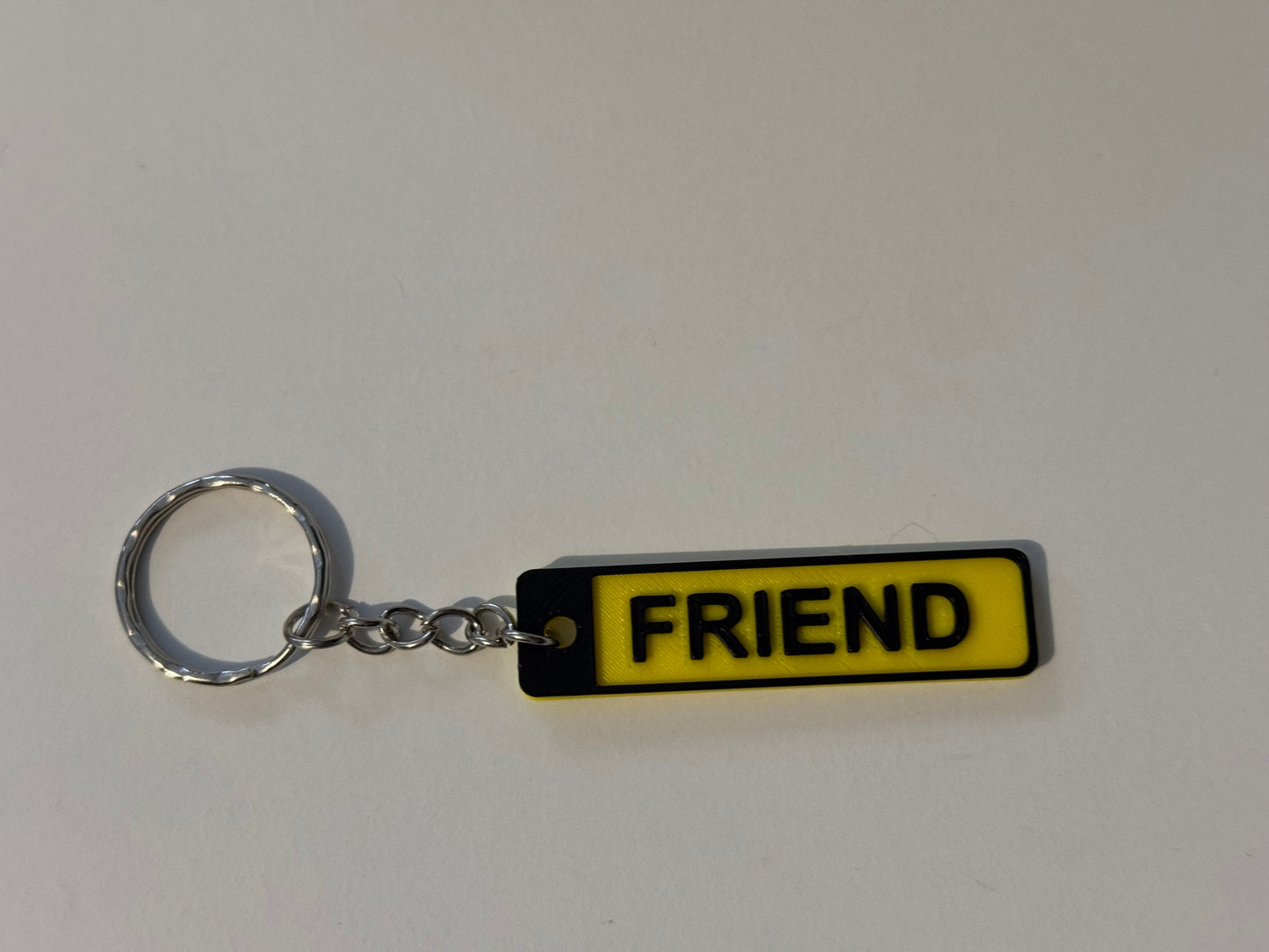 3D Printed Key-ring FRIEND